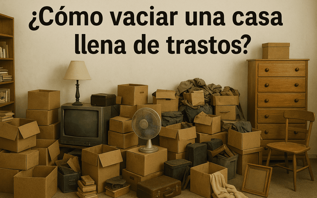 ¿Cómo vaciar una casa llena de trastos?